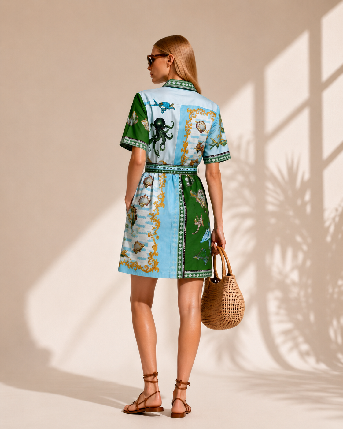 Robe chemise courte Riviera